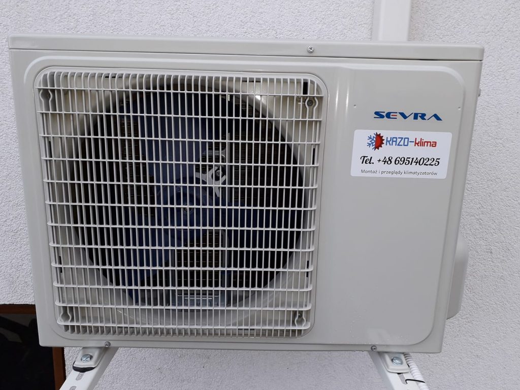 Efekt końcowy montażu klimatyzacji u klienta